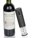 Casa si Gradina - Bucatarie si vesela - Accesorii bar - Tirbusoane si dopuri - Tirbuson Electric pentru Vin, Accesoriu Taiat Folie, Afisaj Temperatura si Umiditate, Autonomie 70 de Sticle, USB Type-C - Infinity.ro