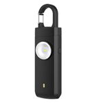 Sport si Outdoor - Articole de voiaj - Accesorii articole de voiaj - Alarma Personala de Panica Tip Breloc, 130 dB, Antifurt, Lumina LED, mod SOS, USB Type-C, pentru Copii/Femei sau Camping - Infinity.ro