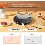 Casa si Gradina - Bucatarie si vesela - Accesorii bar - Termosuri si Cani termos - Incalzitor electric inteligent cana cafea, ceai si altele, cu doua setari de temperaturi si oprire automata - Infinity.ro