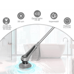 Electronice si Electrocasnice - Ingrijirea locuintei - Mopuri electrice - Perie de curatare electrica, maner extensibil, 10 capete de schimb, pentru bucatarie, baie, ferestre, masina - Infinity.ro