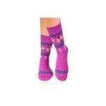 Fashion, accesorii si bijuterii - Femei - Lenjerie si pijamale femei - Sosete si ciorapi femei - Sosete antibacteriene din lana merino Snow Fucsia, 35-38 EU - Infinity.ro