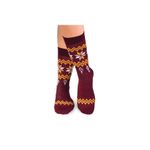 Fashion, accesorii si bijuterii - Femei - Lenjerie si pijamale femei - Sosete si ciorapi femei - Sosete antibacteriene din lana merino Snow Bordo, 39-42 EU - Infinity.ro