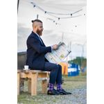 Fashion, accesorii si bijuterii - Femei - Lenjerie si pijamale femei - Sosete si ciorapi femei - Sosete bambus COMFORT FEET Argyle Purple Light, 35-38 EU - Infinity.ro