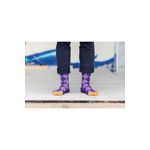Fashion, accesorii si bijuterii - Femei - Lenjerie si pijamale femei - Sosete si ciorapi femei - Sosete bambus COMFORT FEET Argyle Purple Light, 35-38 EU - Infinity.ro