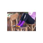 Fashion, accesorii si bijuterii - Femei - Lenjerie si pijamale femei - Sosete si ciorapi femei - Sosete bambus COMFORT FEET Argyle Purple Light, 35-38 EU - Infinity.ro