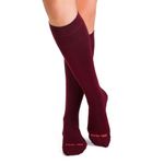 Fashion, accesorii si bijuterii - Femei - Lenjerie si pijamale femei - Sosete si ciorapi femei - Sosete bambus 3/4 COMFORT FEET  Bordeaux, 39-42 EU - Infinity.ro