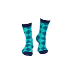 Fashion, accesorii si bijuterii - Femei - Lenjerie si pijamale femei - Sosete si ciorapi femei - Sosete bambus COMFORT FEET Argyle Petrol Turquise, 35-38 EU - Infinity.ro