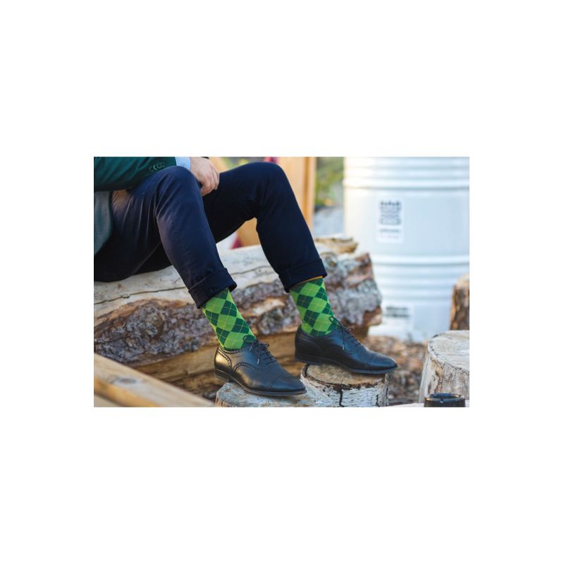 Fashion, accesorii si bijuterii - Femei - Lenjerie si pijamale femei - Sosete si ciorapi femei - Sosete bambus COMFORT FEET Argyle Luxury Box 7 Buc., 35-38 EU - Infinity.ro