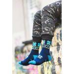 Fashion, accesorii si bijuterii - Femei - Lenjerie si pijamale femei - Sosete si ciorapi femei - Sosete bumbac Active Lifestyle Socks ETHNO Dark Blue, 43-46 EU - Infinity.ro