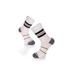 Fashion, accesorii si bijuterii - Femei - Lenjerie si pijamale femei - Sosete si ciorapi femei - Sosete bumbac Active Lifestyle Socks RINGS White Black, 39-42 EU - Infinity.ro