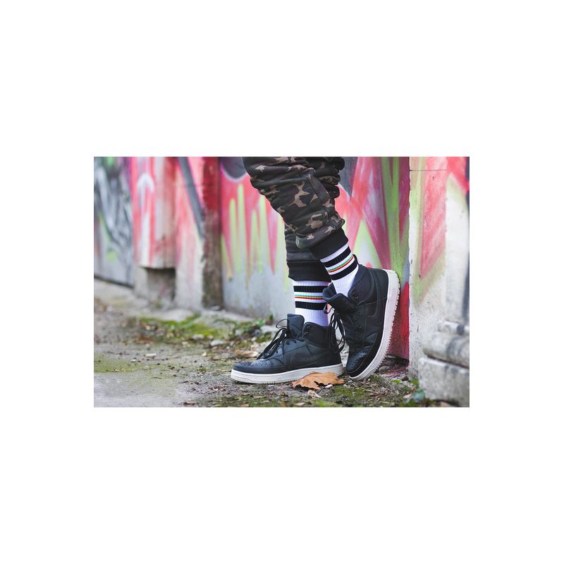 Fashion, accesorii si bijuterii - Femei - Lenjerie si pijamale femei - Sosete si ciorapi femei - Sosete bumbac Active Lifestyle Socks RINGS White Black, 39-42 EU - Infinity.ro