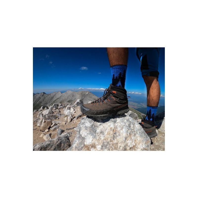 Fashion, accesorii si bijuterii - Femei - Lenjerie si pijamale femei - Sosete si ciorapi femei - Sosete de drumetie antibacteriene lana merino Dark Blue, 39-42 EU - Infinity.ro