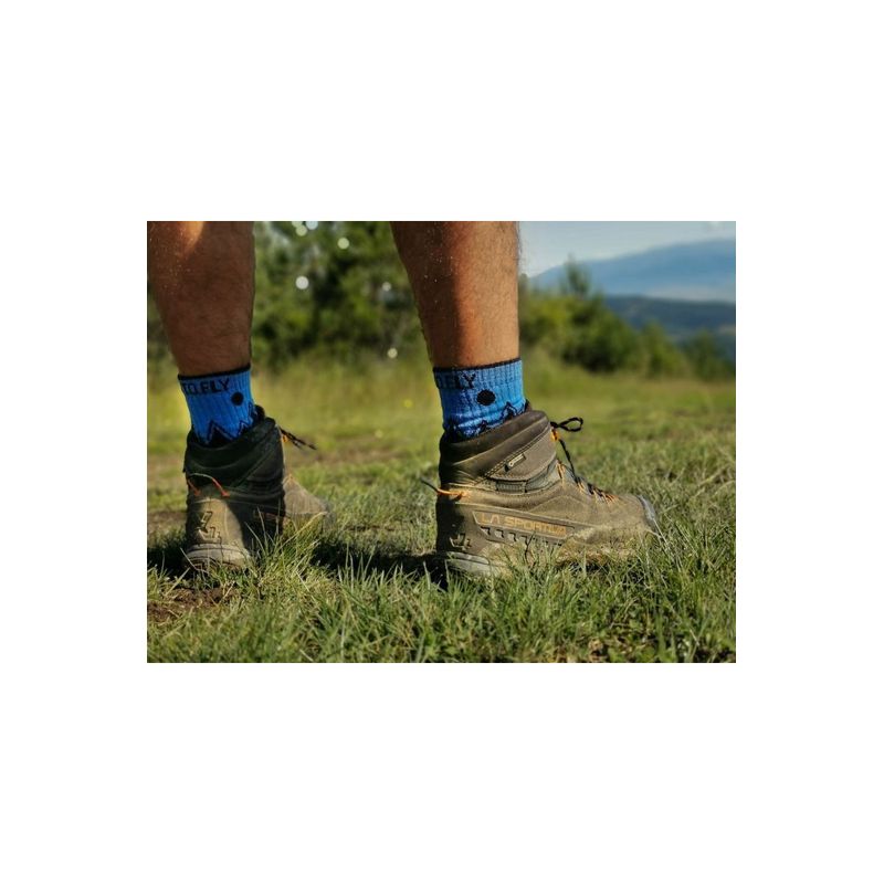 Fashion, accesorii si bijuterii - Femei - Lenjerie si pijamale femei - Sosete si ciorapi femei - Sosete de drumetie antibacteriene lana merino Dark Blue, 39-42 EU - Infinity.ro