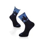 Fashion, accesorii si bijuterii - Femei - Lenjerie si pijamale femei - Sosete si ciorapi femei - Sosete de drumetie antibacteriene lana merino Dark Blue, 39-42 EU - Infinity.ro