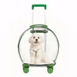 Petshop - Accesorii petshop - Culcusuri si custi - Genti si articole transport - Geanta tip troler, PROpets, panoramic, pentru pisici si caini de talie mica,  41x39x23cm - Infinity.ro