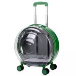 Petshop - Accesorii petshop - Culcusuri si custi - Genti si articole transport - Geanta tip troler, PROpets, panoramic, pentru pisici si caini de talie mica,  41x39x23cm - Infinity.ro