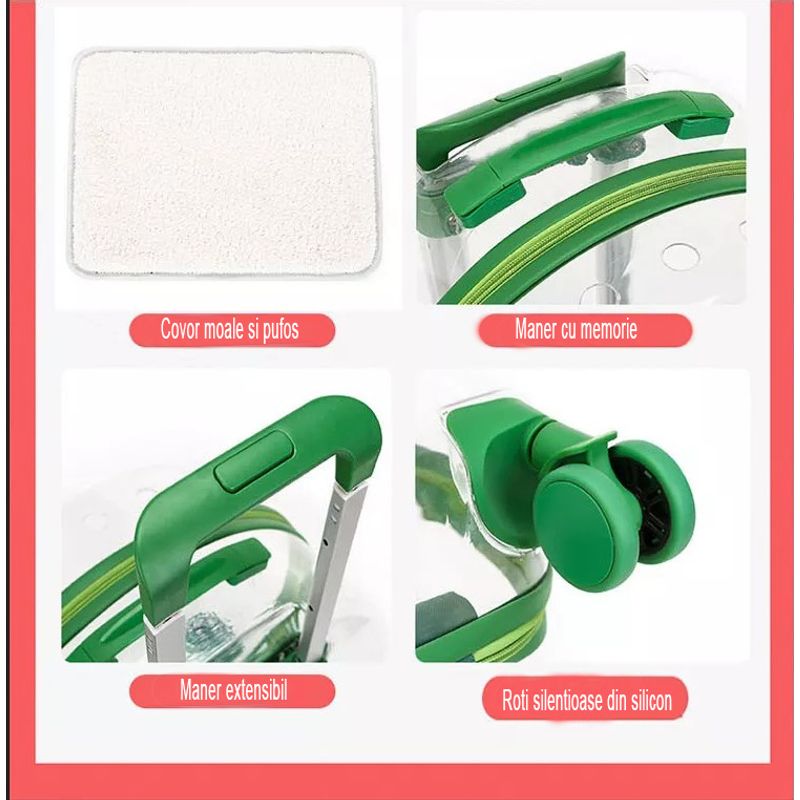 Petshop - Accesorii petshop - Culcusuri si custi - Genti si articole transport - Geanta tip troler, PROpets, panoramic, pentru pisici si caini de talie mica,  41x39x23cm - Infinity.ro
