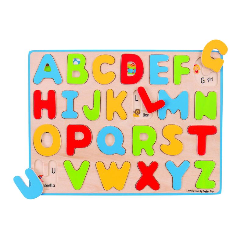 Jucarii, Copii si Bebe - Jucarii si jocuri - Jocuri si puzzle - Puzzle - Puzzle ABC - Set alfabet cu 26 piese - Infinity.ro