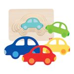 Jucarii, Copii si Bebe - Jucarii si jocuri - Jocuri si puzzle - Puzzle - Puzzle incastru Masinute colorate - Infinity.ro