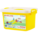 Jucarii, Copii si Bebe - Jucarii si jocuri - Seturi de constructie si cuburi - Seturi de constructie - Set de constructie magnetic 3D - Circuit masinute (45 piese) - Infinity.ro