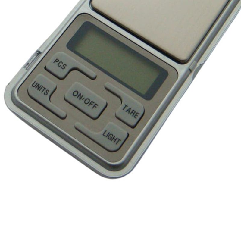 Casa si Gradina - Constructii - Depozitare, transport si protectie - Cantare electronice comerciale - Cantar digital de buzunar IdeallStore®, True Weight, afisaj LCD, protectie plastic, 12 cm, 500g maxim, argintiu - Infinity.ro