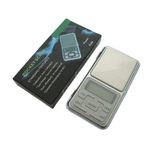 Casa si Gradina - Constructii - Depozitare, transport si protectie - Cantare electronice comerciale - Cantar digital de buzunar IdeallStore®, True Weight, afisaj LCD, protectie plastic, 12 cm, 500g maxim, argintiu - Infinity.ro