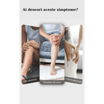 Ingrijire personala si Cosmetice - Sanatate si wellness - Articole wellness - Aparate si dispozitive de masaj - Aparat de masaj inteligent cu compresa fierbinte pentru genunchi, umeri si cot, Port de incarcare Type-C, Portabil, Gri - Infinity.ro