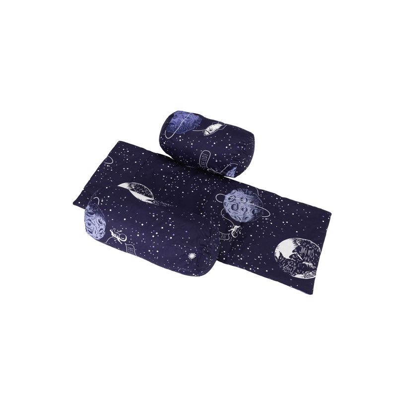 Casa si Gradina/Mobilier/Mobilier copii/Sisteme de siguranta - Suport de siguranta SomnArt cu paturica impermeabila pentru bebelusi, Cosmos - Infinity.ro