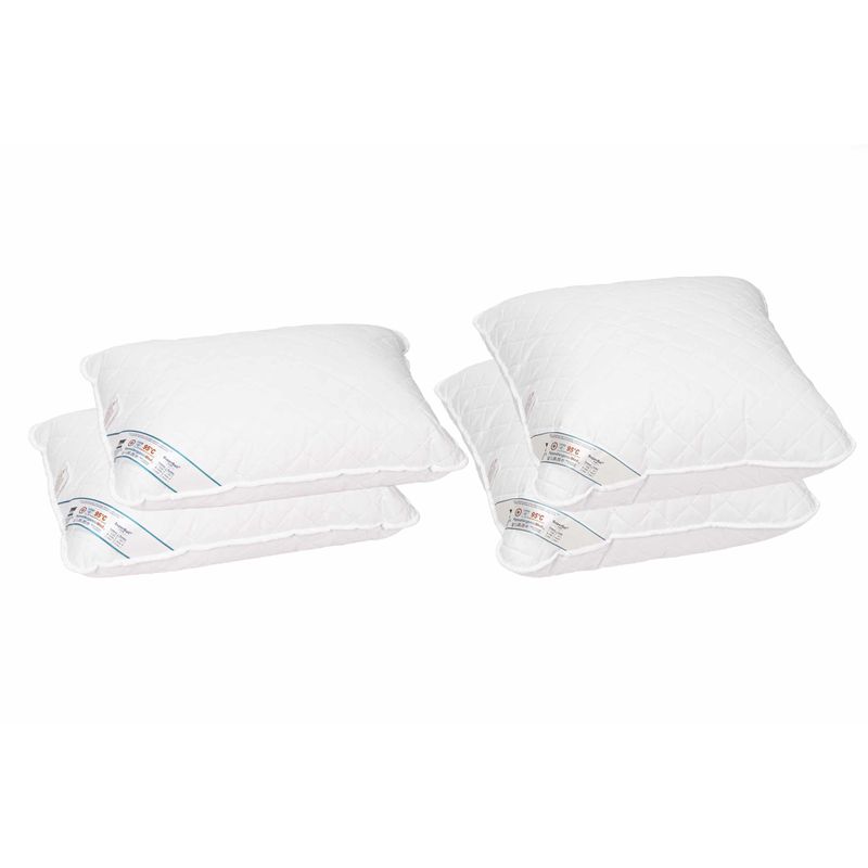 Casa si Gradina - Textile si covoare - Perne si pilote - Perne - Set 2 perne 50x70 cm si 2 perne 70x70 cm HypoallergenicMed Somnart, microfibra matlasata - Infinity.ro