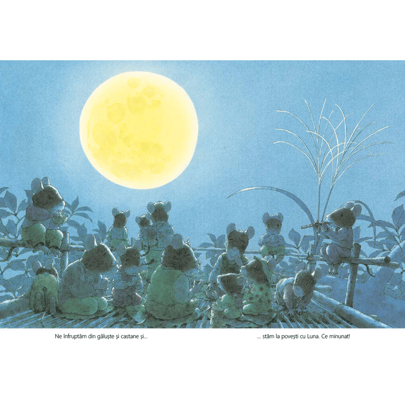 Carti si Birotica - Carti - Carti pentru copii - Basme si povesti - Familia Soricel sub clar de luna - Kazuo Iwamura - Infinity.ro