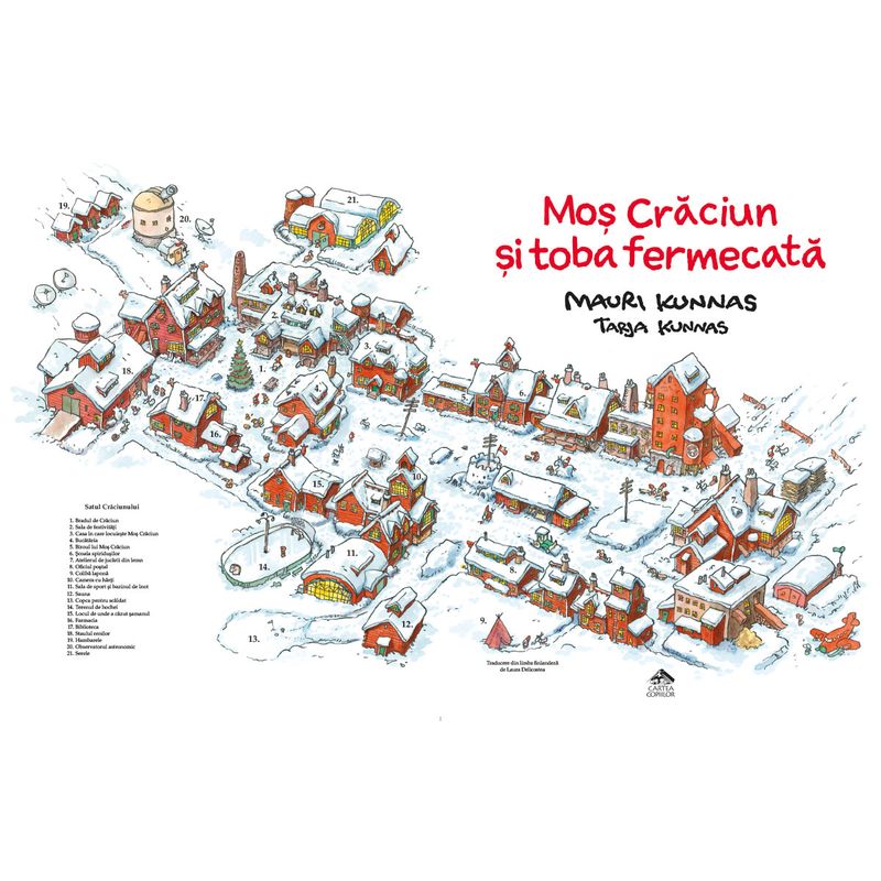 Carti si Birotica - Carti - Carti pentru copii - Basme si povesti - Mos Craciun si toba fermecata de Mauri Kunnas - Infinity.ro