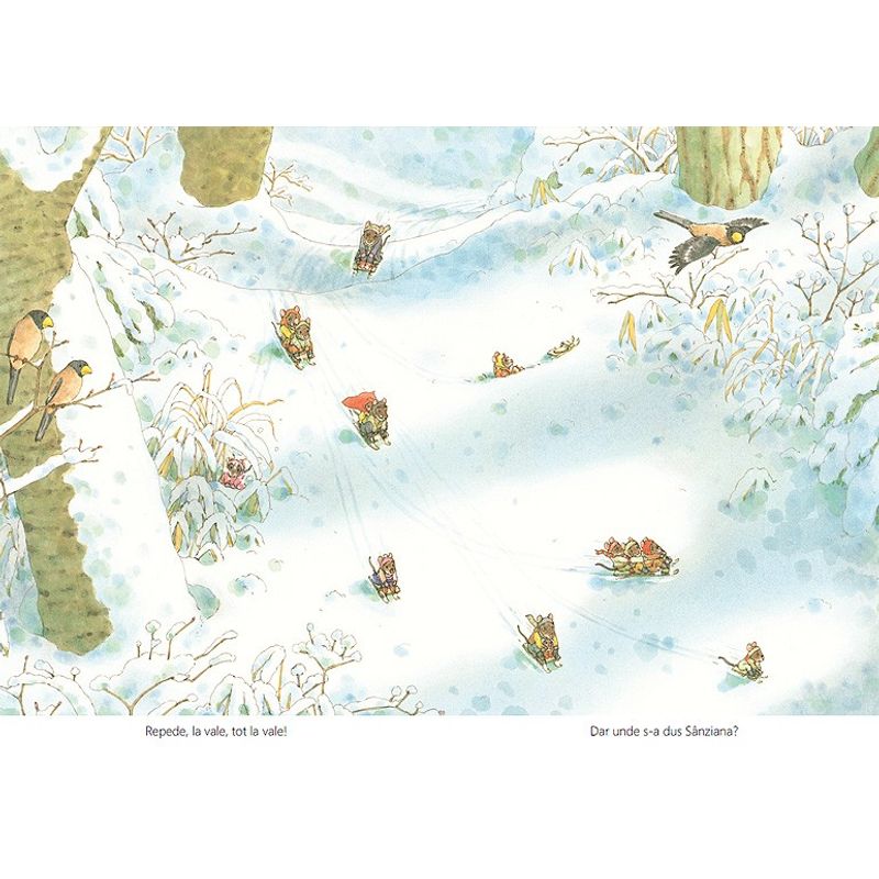 Carti si Birotica - Carti - Carti pentru copii - Basme si povesti - O zi de iarna cu familia Soricel de Kazuo Iwamura - Infinity.ro
