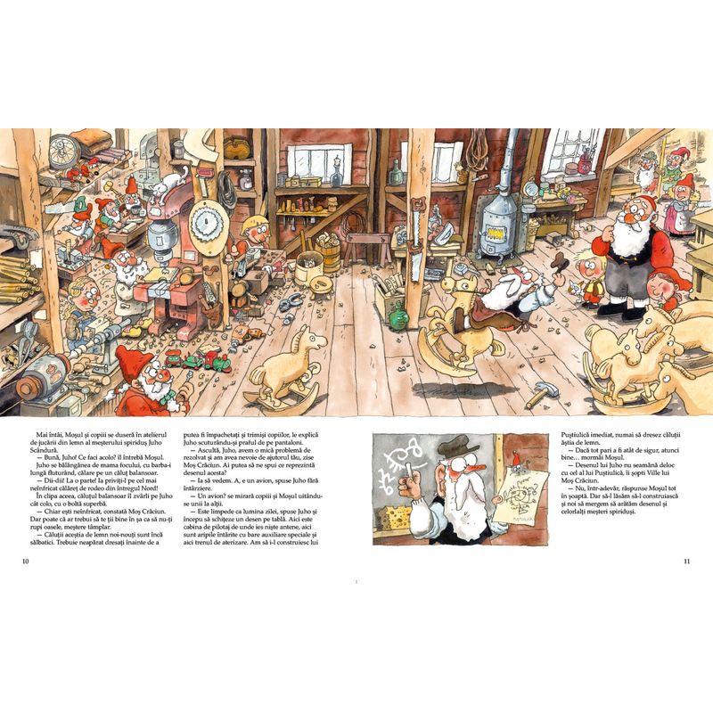 Carti si Birotica - Carti - Carti pentru copii - Basme si povesti - Mos Craciun si toba fermecata de Mauri Kunnas - Infinity.ro