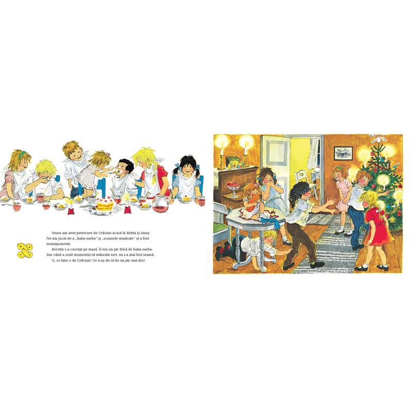 Carti si Birotica - Carti - Carti pentru copii - Basme si povesti - Craciun in satul Harmalaia - de Astrid Lindgren, ilustratii de Ilon Wikland - Infinity.ro