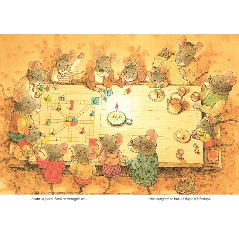 Carti si Birotica - Carti - Carti pentru copii - Basme si povesti - O zi de iarna cu familia Soricel de Kazuo Iwamura - Infinity.ro