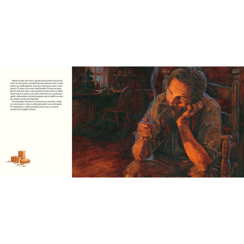 Carti si Birotica - Carti - Carti pentru copii - Basme si povesti - Minunea de Craciun a lui Jonathan Toomey de Susan Wojciechowski ilustratii de P.J. Lynch - Infinity.ro