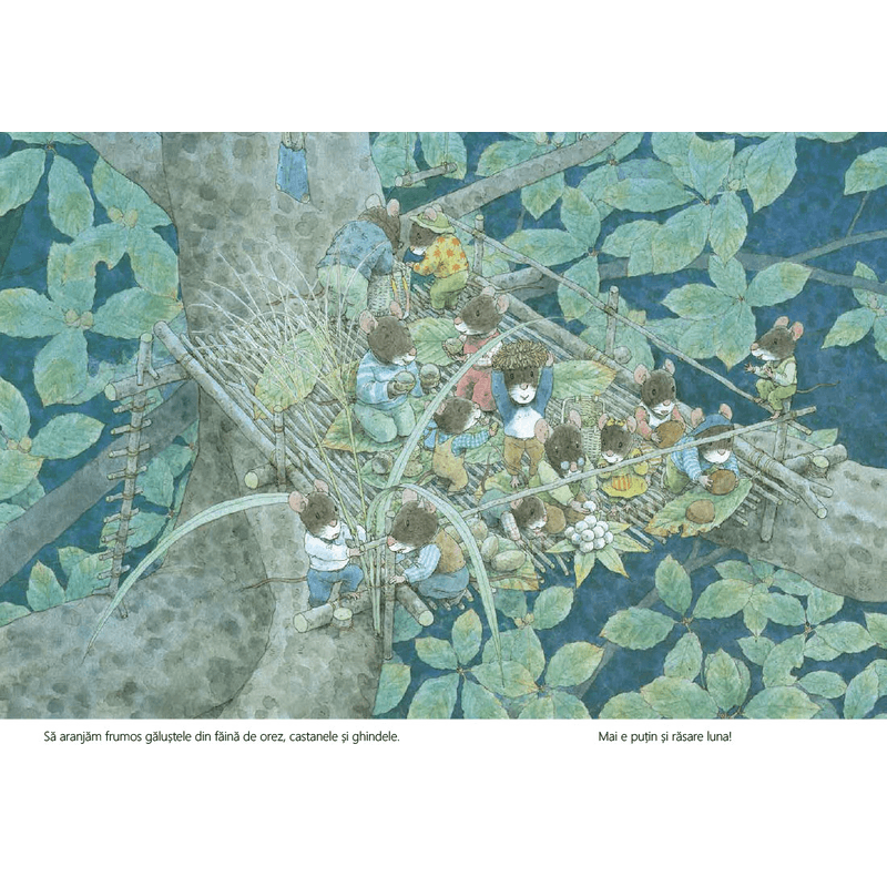 Carti si Birotica - Carti - Carti pentru copii - Basme si povesti - Familia Soricel sub clar de luna - Kazuo Iwamura - Infinity.ro