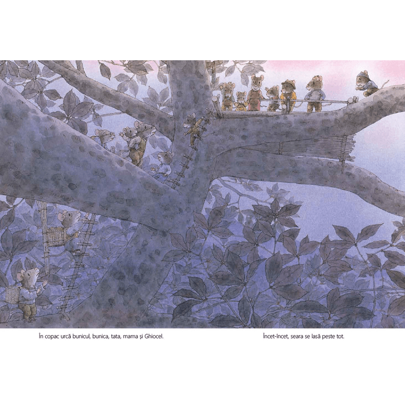 Carti si Birotica - Carti - Carti pentru copii - Basme si povesti - Familia Soricel sub clar de luna - Kazuo Iwamura - Infinity.ro