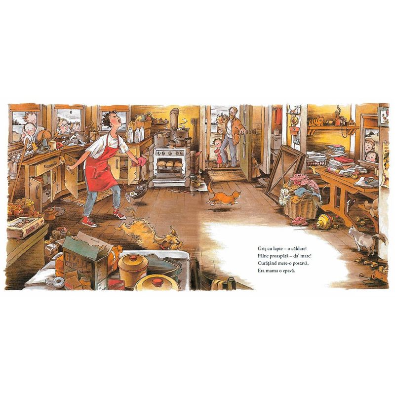 Carti si Birotica - Carti - Carti pentru copii - Basme si povesti - Cei sapte papa-lapte - Mary Ann Hoberman ilustratii de Marla Frazee - Infinity.ro