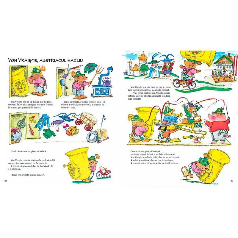 Carti si Birotica - Carti - Carti pentru copii - Basme si povesti - Roata, roata prin lumea toata - Richard Scarry - Infinity.ro