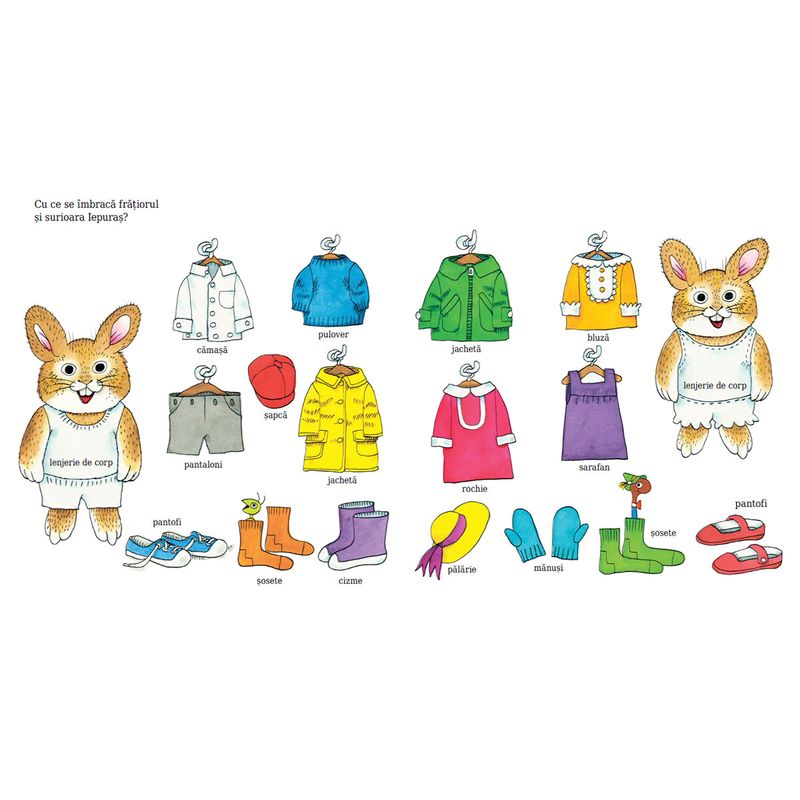 Carti si Birotica - Carti - Carti pentru copii - Basme si povesti - Cartea de cuvinte la fix! - de Richard Scarry - Infinity.ro