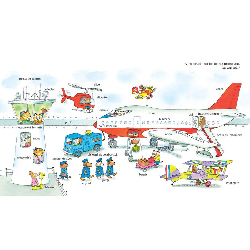 Carti si Birotica - Carti - Carti pentru copii - Basme si povesti - Cartea de cuvinte la fix! - de Richard Scarry - Infinity.ro
