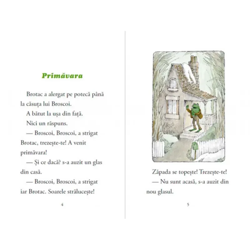 Carti si Birotica - Carti - Carti pentru copii - Basme si povesti - Broscoi si Brotac sunt prieteni, de Arnold Lobel - Infinity.ro