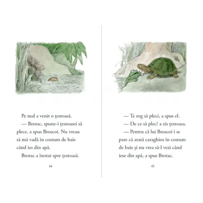 Carti si Birotica - Carti - Carti pentru copii - Basme si povesti - Broscoi si Brotac sunt prieteni, de Arnold Lobel - Infinity.ro