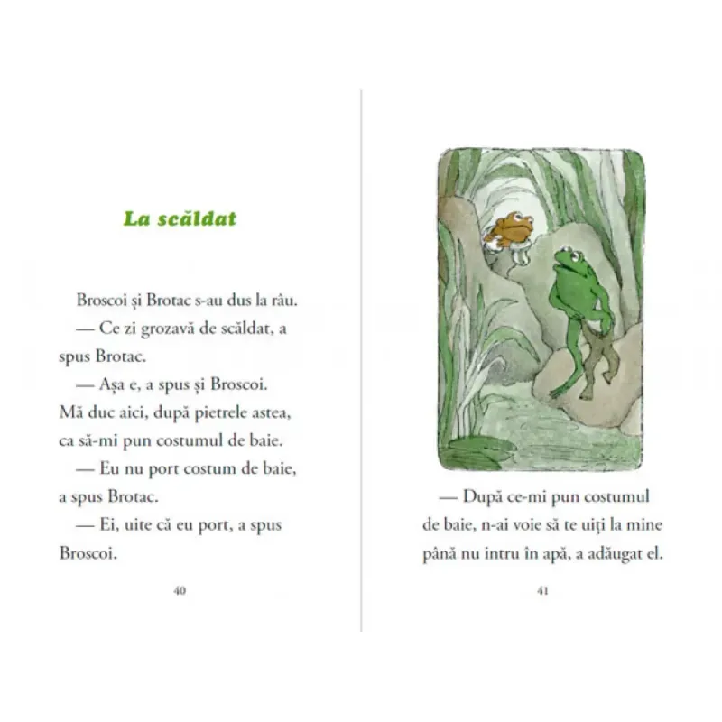 Carti si Birotica - Carti - Carti pentru copii - Basme si povesti - Broscoi si Brotac sunt prieteni, de Arnold Lobel - Infinity.ro