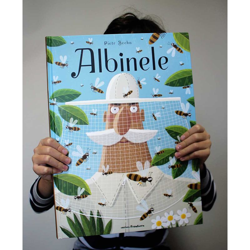 Carti si Birotica - Carti - Carti pentru copii - Basme si povesti - Albinele - carte gigantica, Piotr Socha, Wojciech Grajkowski - Infinity.ro