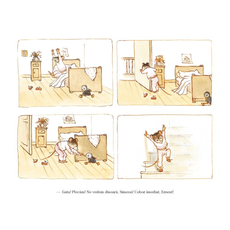 Carti si Birotica - Carti - Carti pentru copii - Basme si povesti - Ernest si Celestine la picnic - Gabrielle Vincent - Infinity.ro