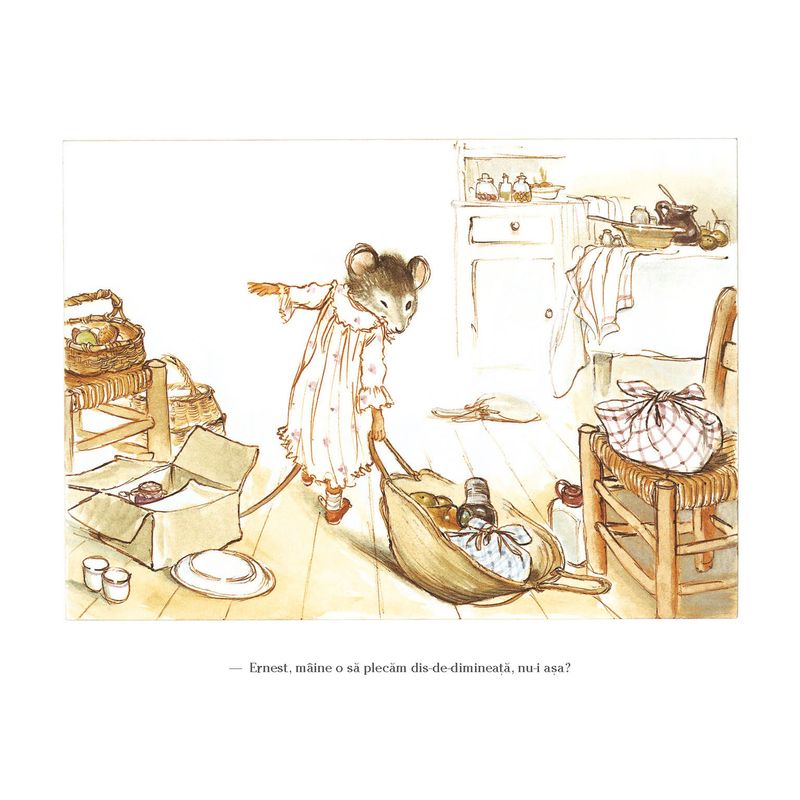 Carti si Birotica - Carti - Carti pentru copii - Basme si povesti - Ernest si Celestine la picnic - Gabrielle Vincent - Infinity.ro