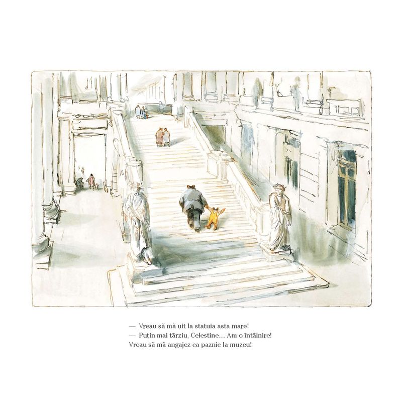 Carti si Birotica - Carti - Carti pentru copii - Basme si povesti - Ernest si Celestine la muzeu - Gabrielle Vincent - Infinity.ro