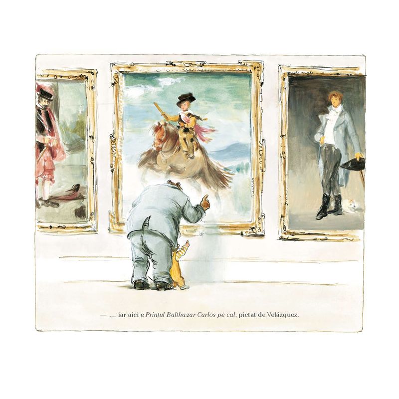 Carti si Birotica - Carti - Carti pentru copii - Basme si povesti - Ernest si Celestine la muzeu - Gabrielle Vincent - Infinity.ro